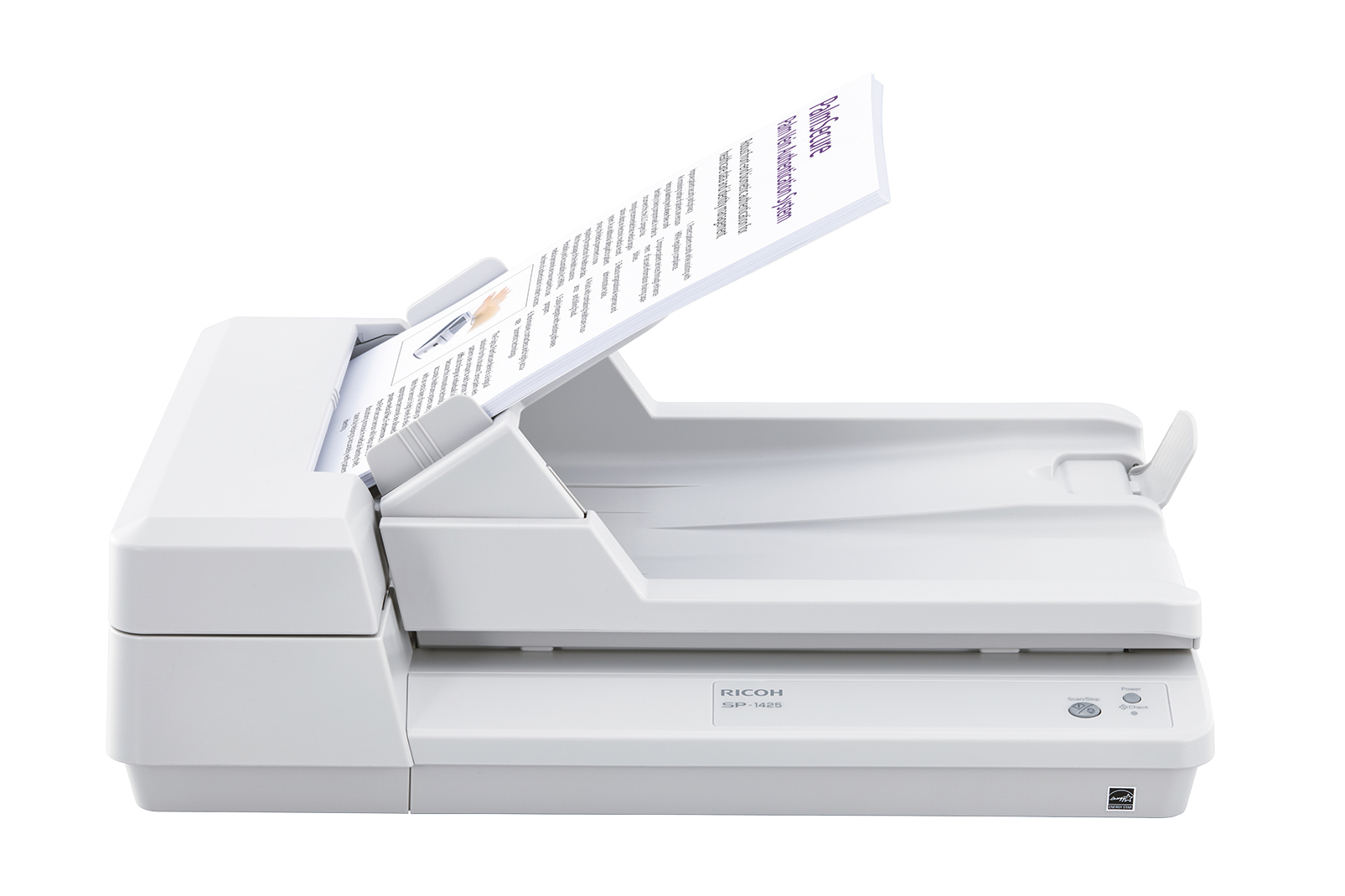 SP-1425 Escáner de superficie plana y alimentador automático de documentos (ADF) 600 x 600 DPI A4 Blanco