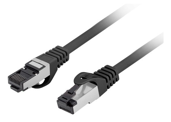 PCF8-10CU-0300-BK cable de red Negro 3 m Cat8.1 S/FTP (S-STP)