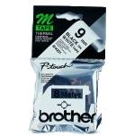 M-K221B cinta para impresora de etiquetas Negro sobre blanco