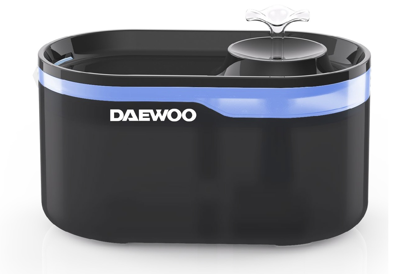 D-WF006 comedero y bebedero para perro y gato Negro Universal Bebedero automático para mascotas