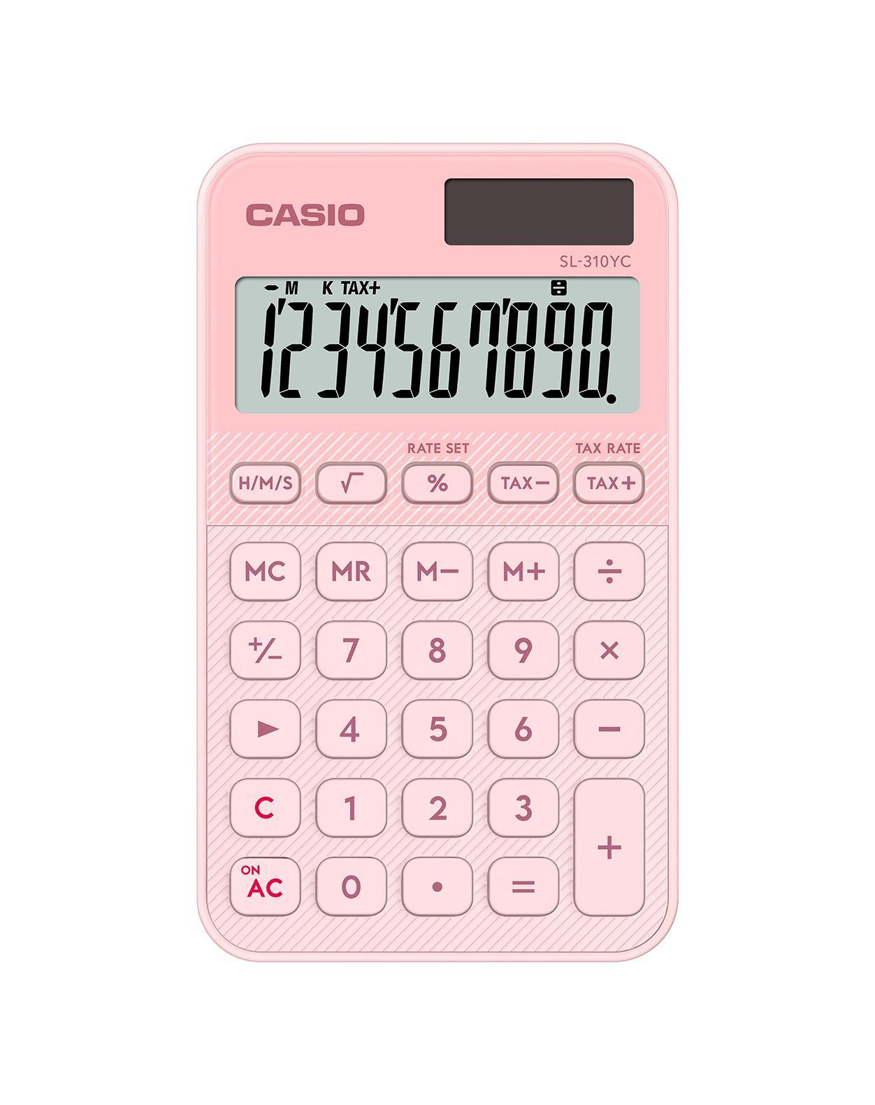 SL-310YC calculadora Bolsillo Calculadora básica Rosa claro