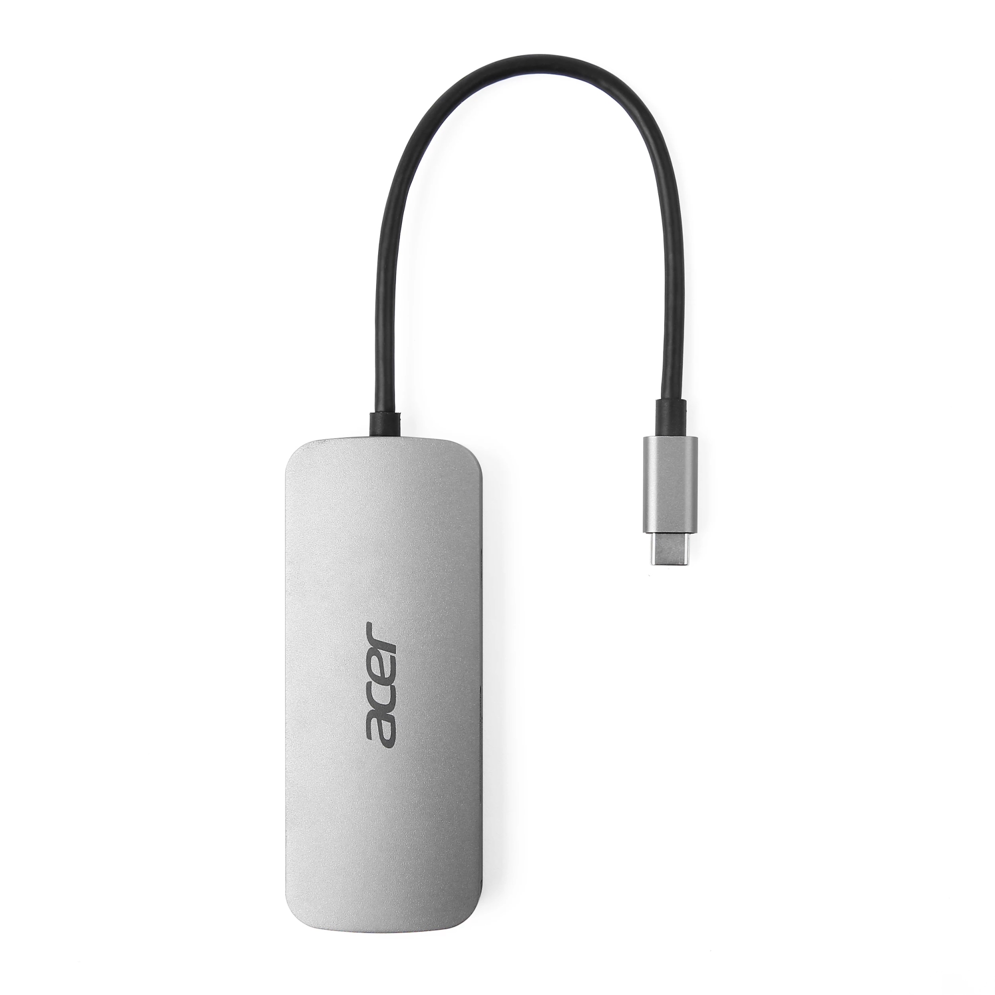 7in1 Type C Dongle Alámbrico USB 3.2 Gen 1 (3.1 Gen 1) Type-C Plata