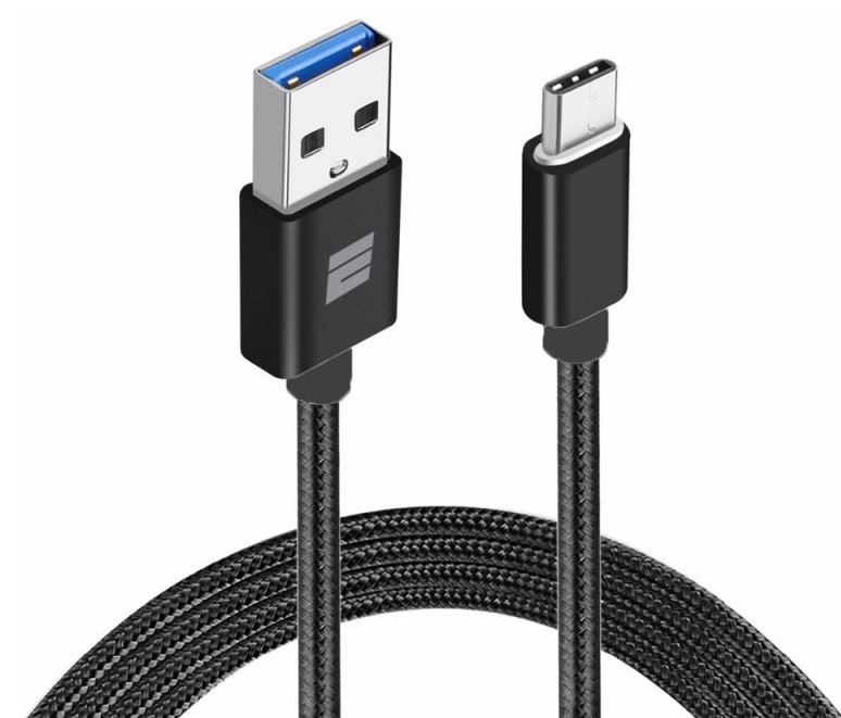 ECT-3B cable USB USB 3.2 Gen 1 (3.1 Gen 1) 1 m USB A USB C Negro