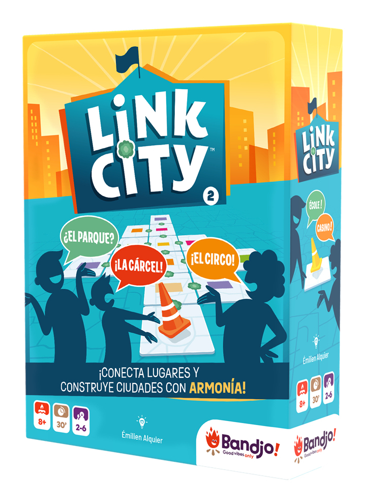 Link City 30 min Juego de mesa Estrategia
