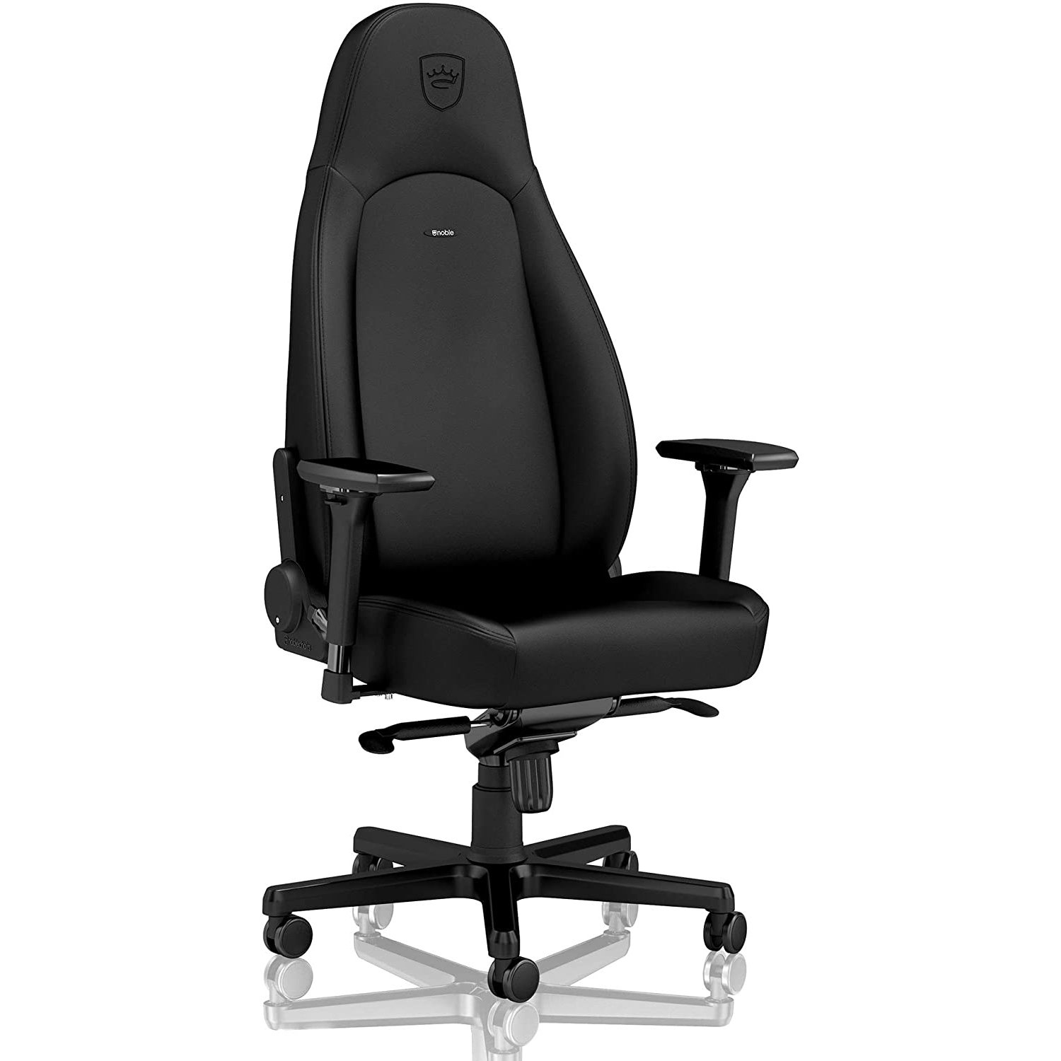 ICON Silla para videojuegos universal Asiento acolchado Negro