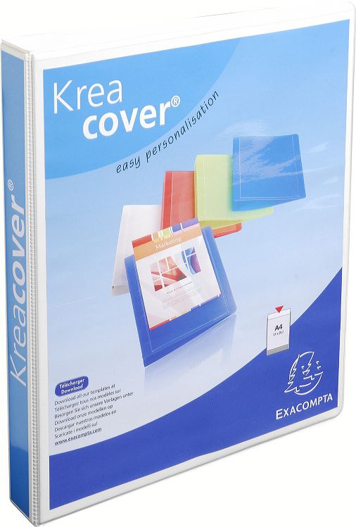51846E carpeta de cartón A4 Blanco