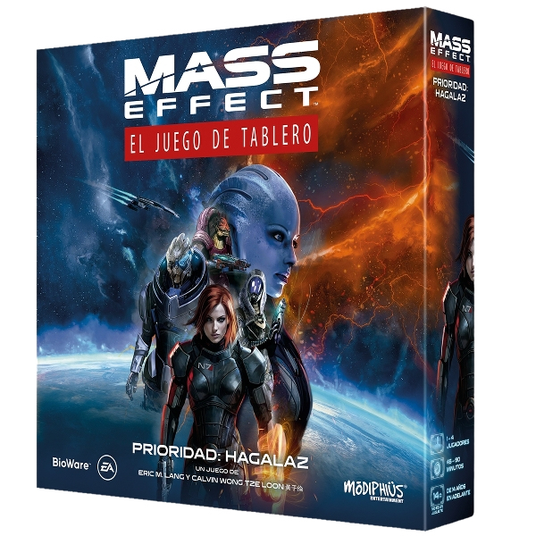 Mass Effect Mass Effect: el juego de tablero 60 min Juego de mesa Multigénero
