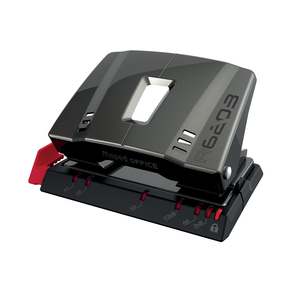 M620311 perforador de papel 25 hojas Negro