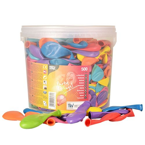 Balloons Ø 19 cm colours assorted in box Globo