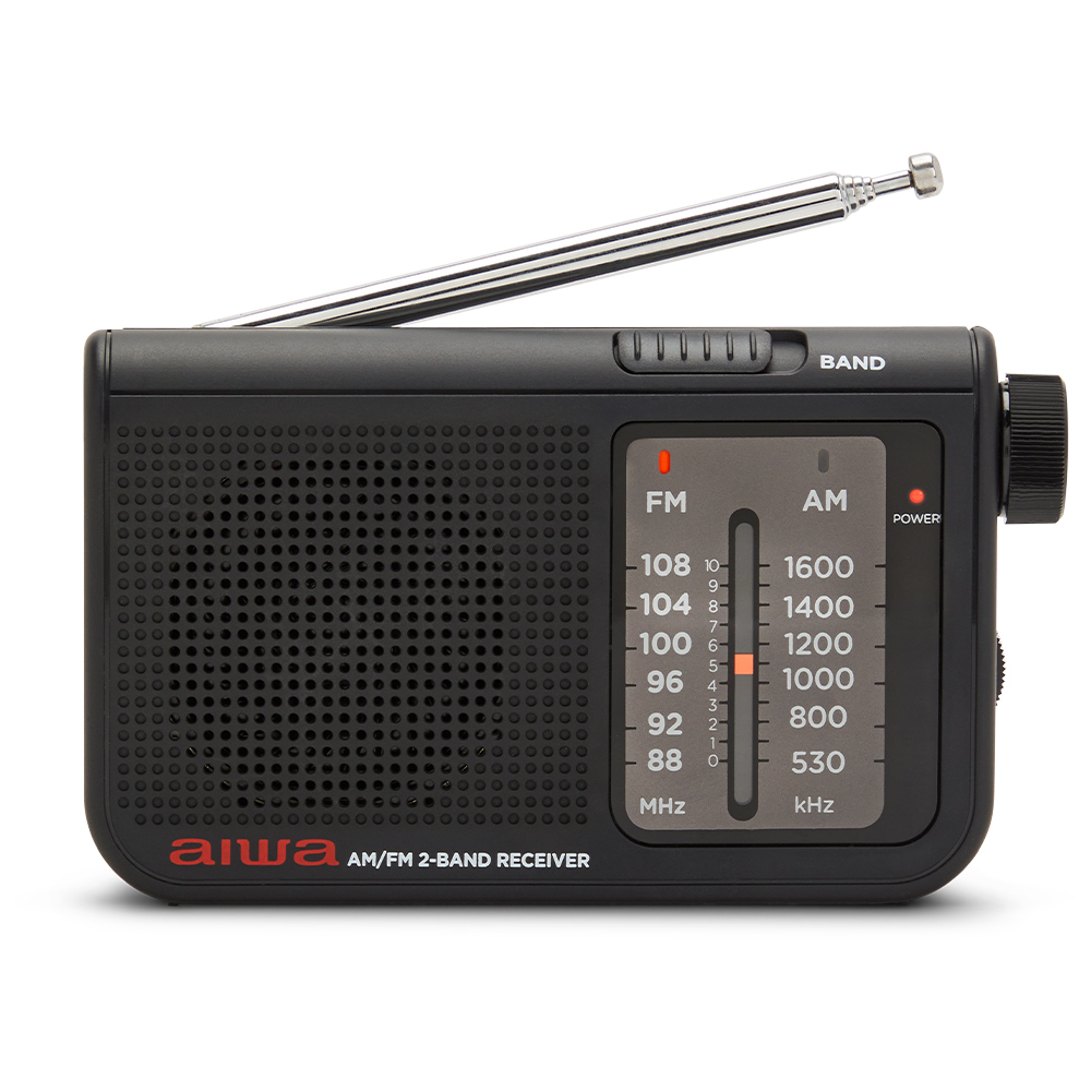 RS-55BK radio Personal Analógica Negro