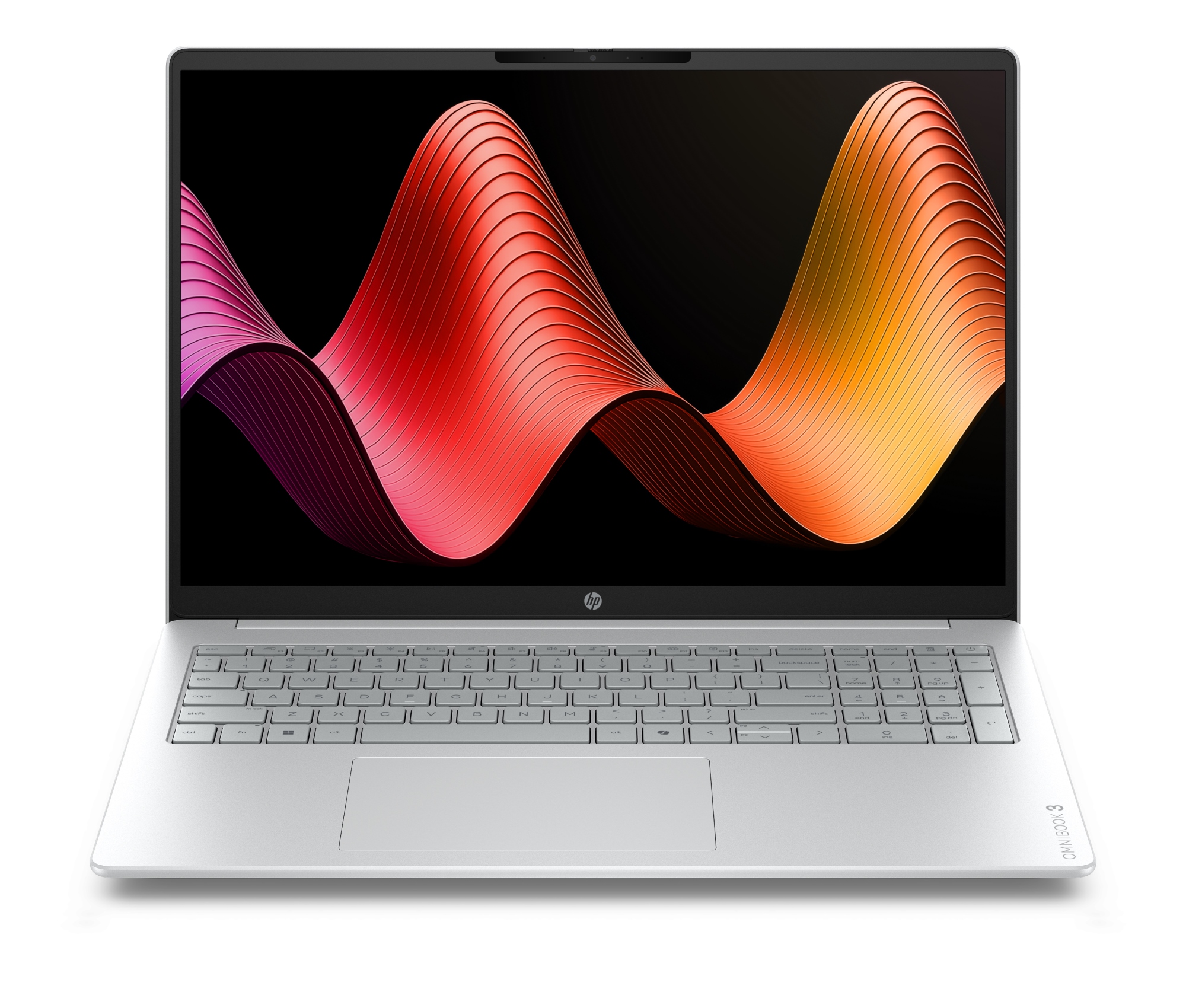 OmniBook 3 16-bu0063ns Intel Core 3 100U Portátil 40,6 cm (16") 2K 8 GB DDR5-SDRAM 512 GB SSD Wi-Fi 6 (802.11ax) FreeDOS Gris, Plata