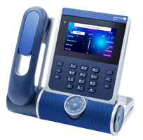 ALE-400 teléfono IP Azul LCD