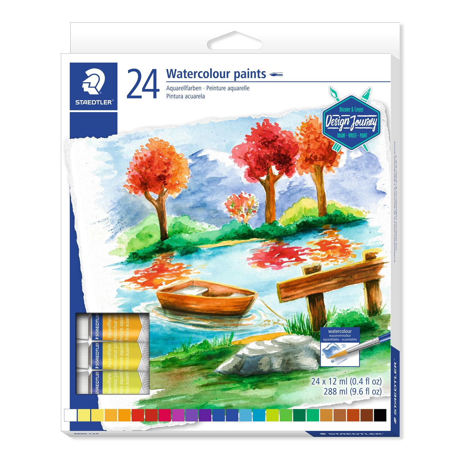 8880 pintura a base de agua Multi 12 ml Tubo 24 pieza(s)