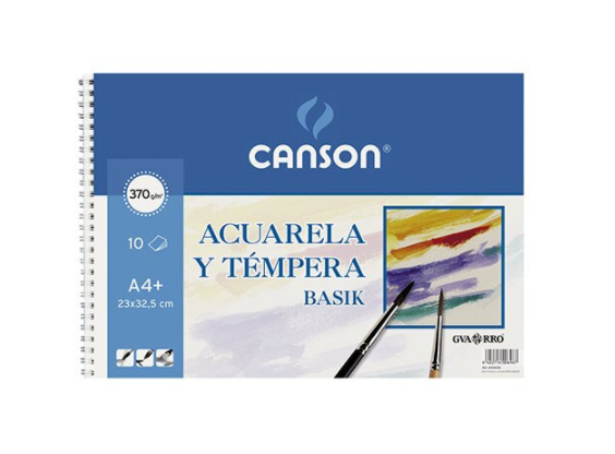 Acuarela y tempera Guarro Basik Arte de papel 10 hojas