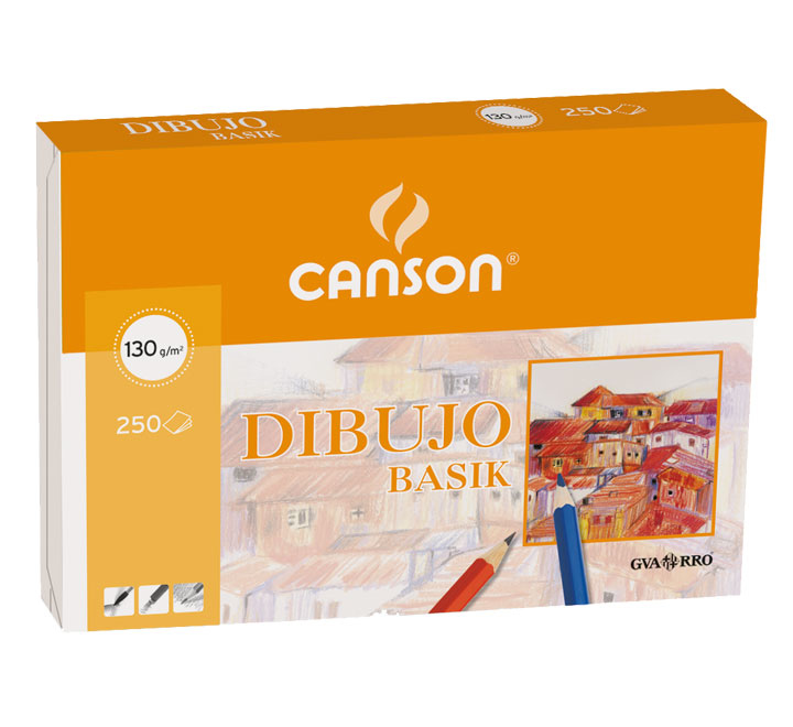 Dibujo Basik Arte de papel 250 hojas
