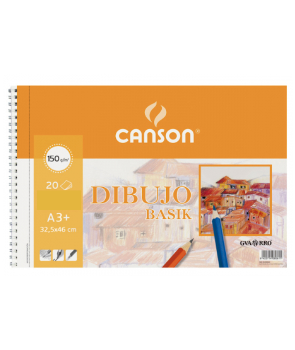 Dibujo Basik Arte de papel 20 hojas