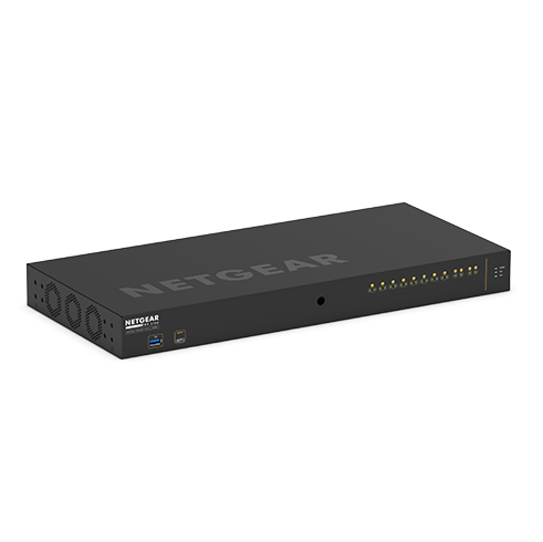 GSM4212PX Gestionado L2/L3 Gigabit Ethernet (10/100/1000) Energía sobre Ethernet (PoE) 1U Negro