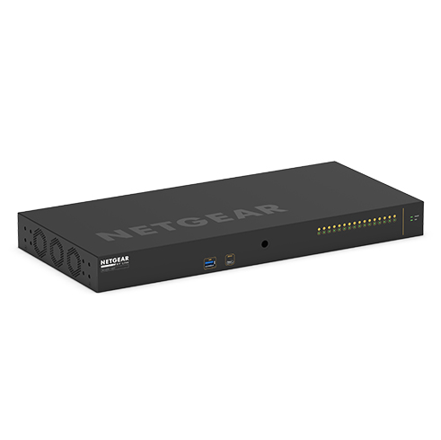 XSM4216F Gestionado L2/L3 1U Negro