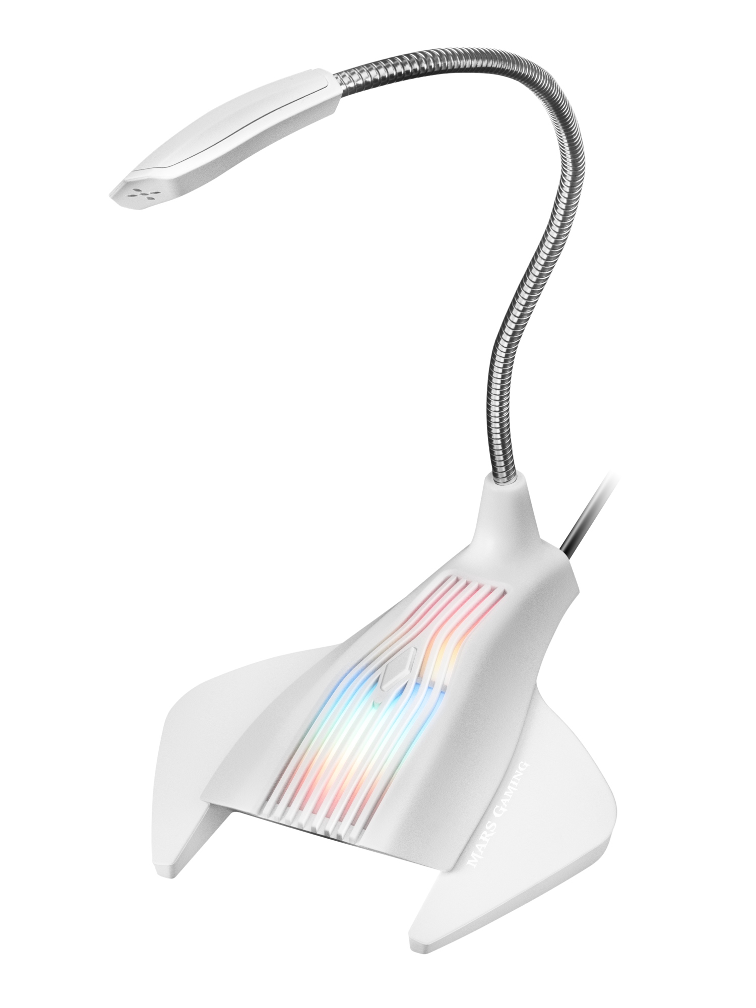 MMICX, Micrófono Estudio Profesional LED, Mute, USB+Jack 3.5mm, Negro