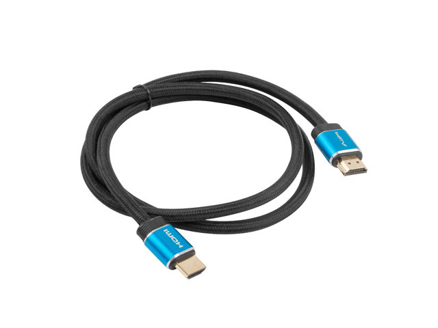 CA-HDMI-P20CU-0010-BK cable HDMI 1 m HDMI tipo A (Estándar) Negro, Azul