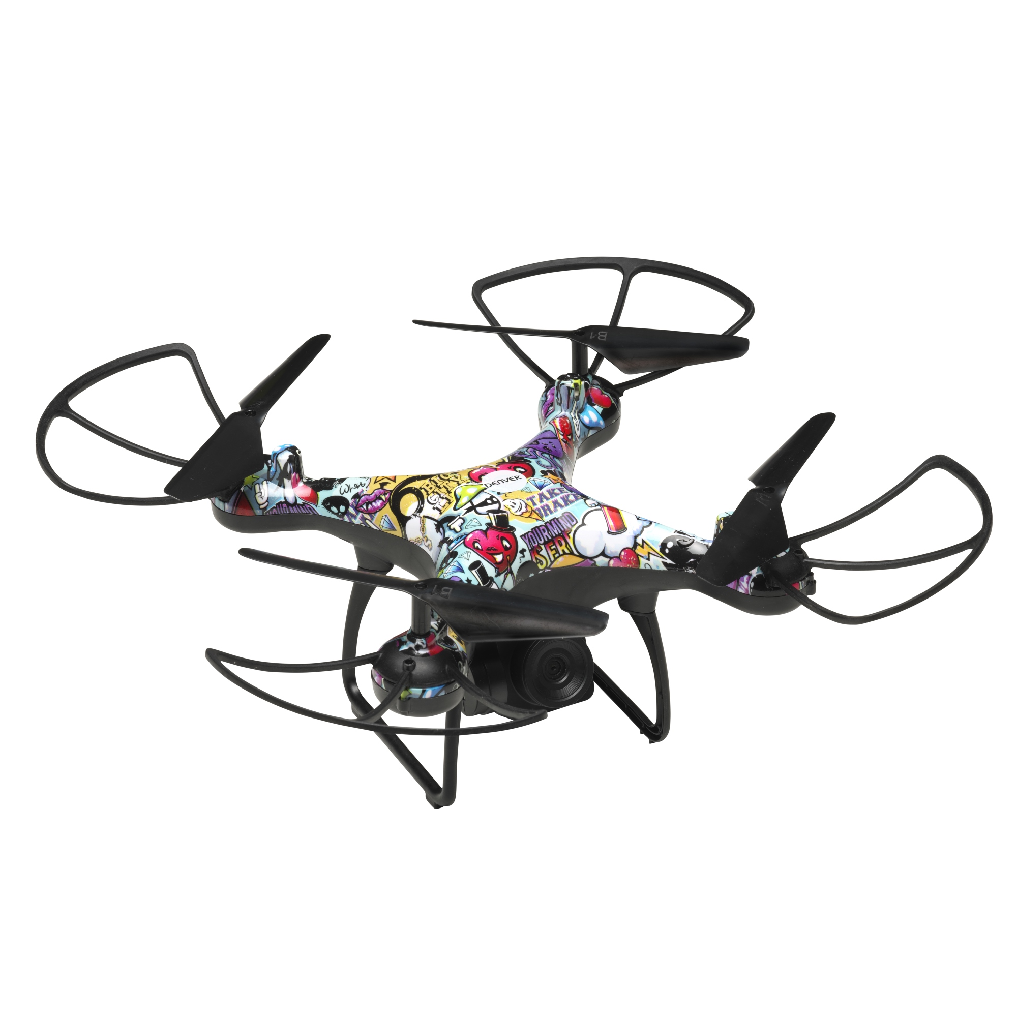 DCH-350 dron con cámara 4 rotores Cuadricóptero 1 MP 1600 mAh Multicolor
