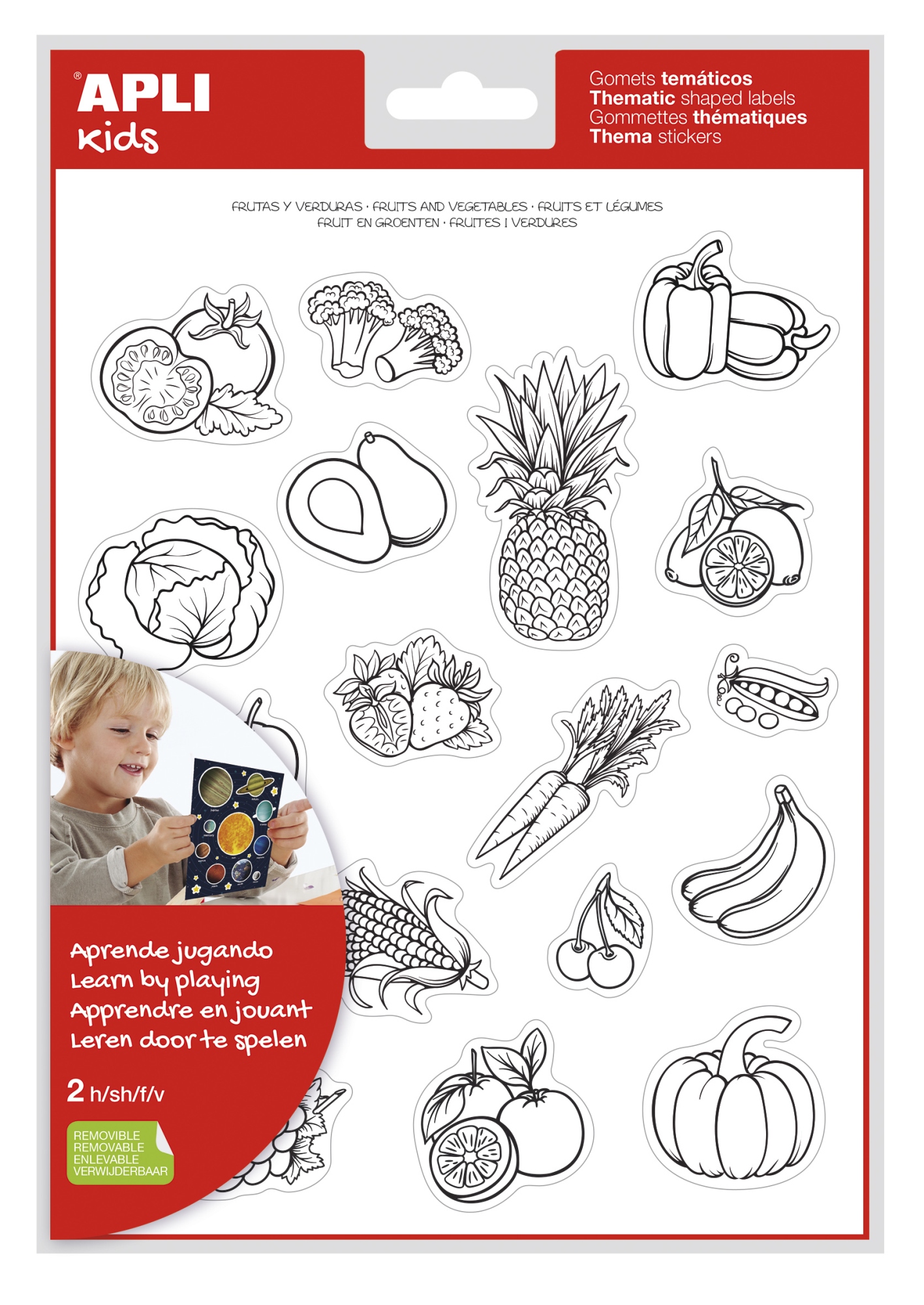 16730 etiqueta decorativa engomada Desmontable