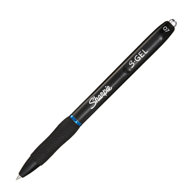 S-Gel Bolígrafo de gel de punta retráctil Azul 12 pieza(s)