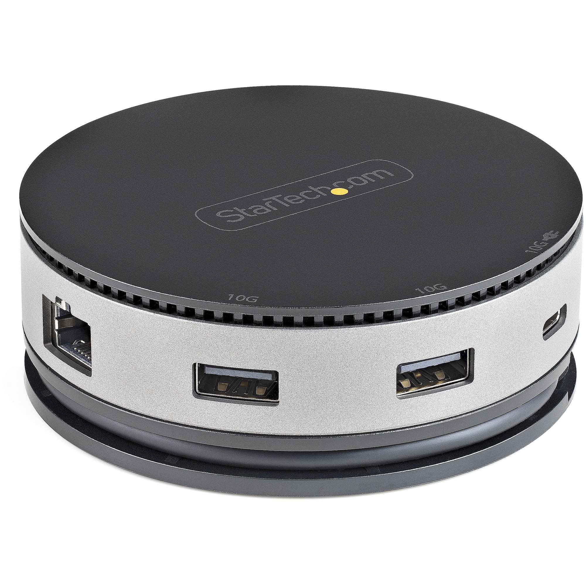 Adaptador Multipuertos USB-C - Docking Station USB 3.1 Gen 2 Tipo C con Vídeo HDMI, DisplayPort de 4K a 60Hz o VGA de 1080p - PD de 75W - Hub Ladrón USB de 3 Puertos - Replicador de Puertos Móvil