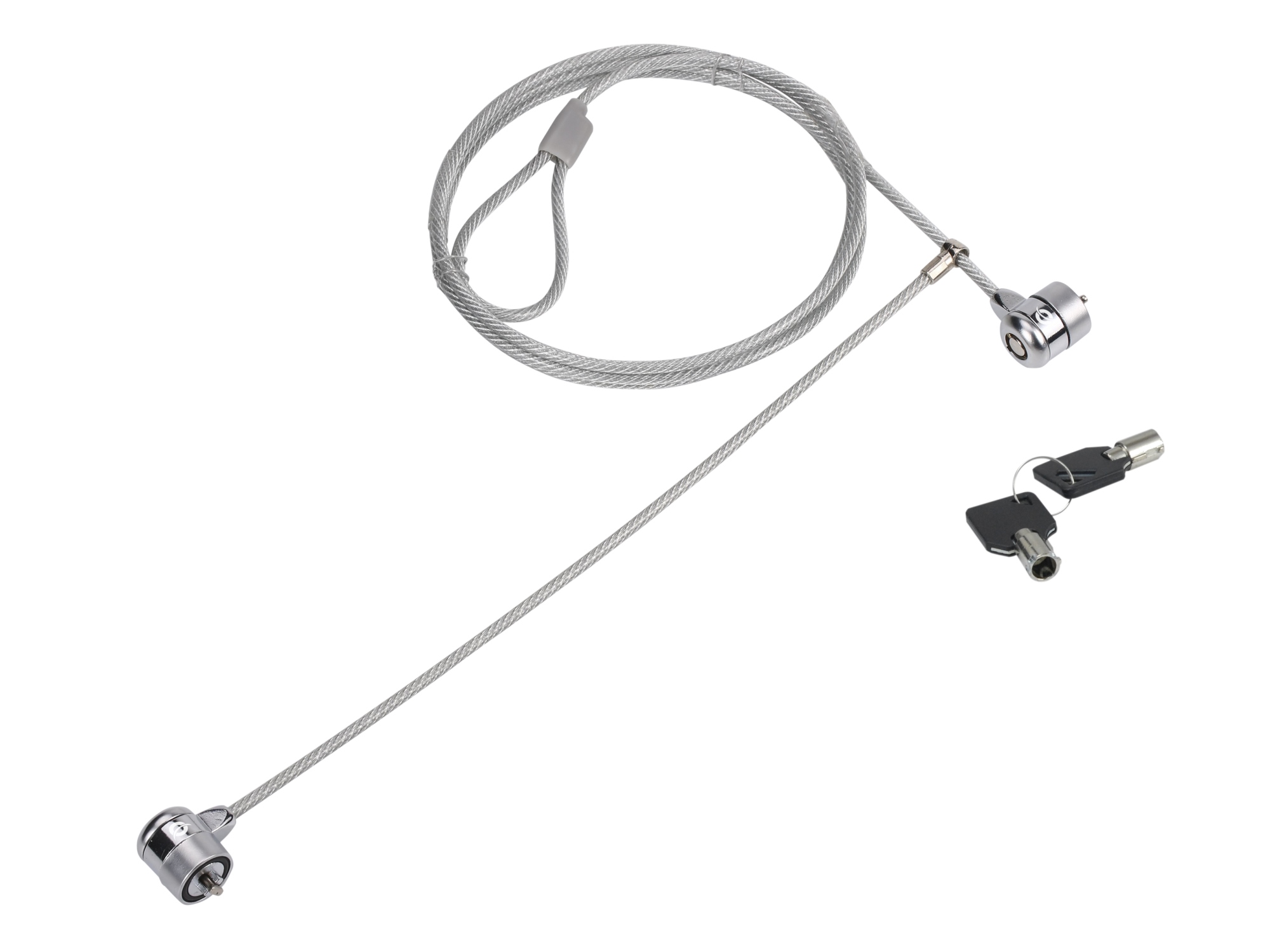 CNBSLOCK15T cable antirrobo Plata 1,5 m