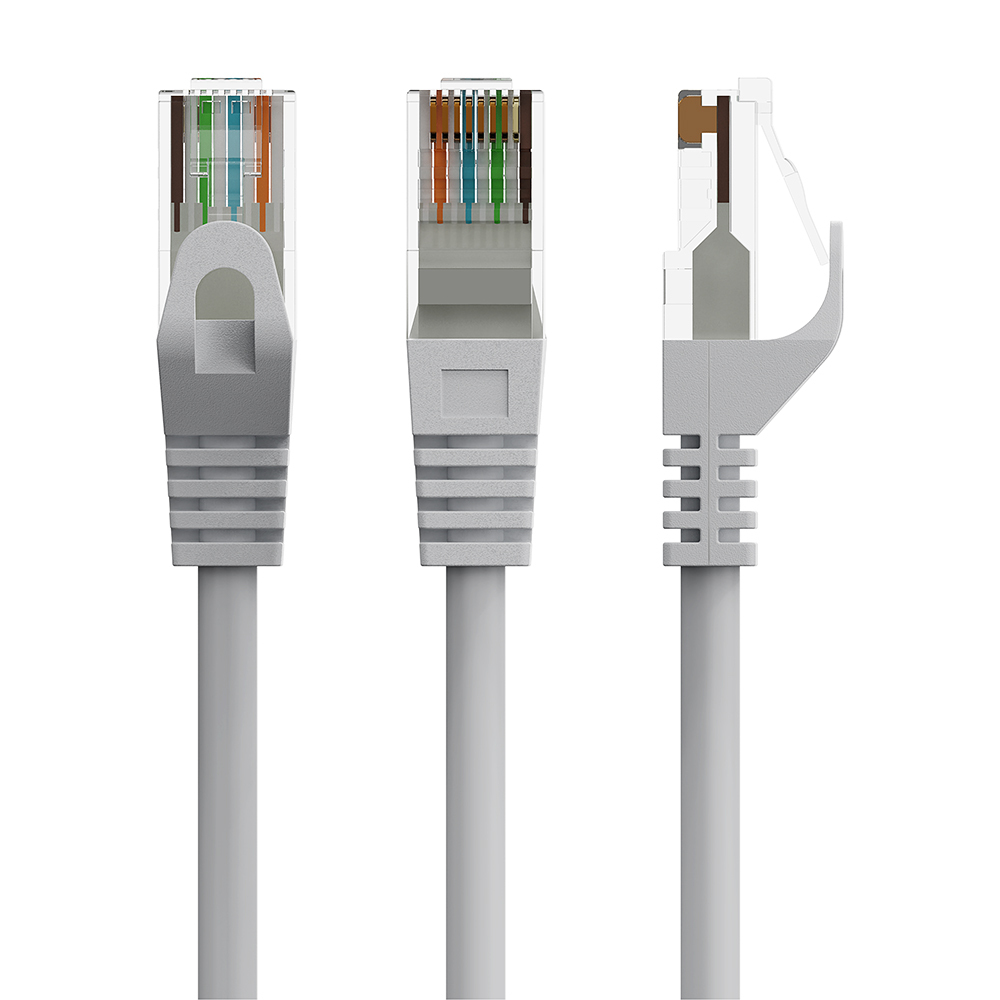 PP6U-0.5M cable de red Blanco 0,5 m Cat6 U/UTP (UTP)