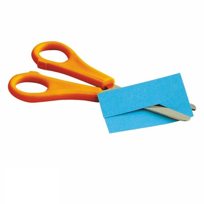 TE13Z tijera de escritorio y manualidades Tijeras de manualidades Corte recto Naranja, Acero inoxidable