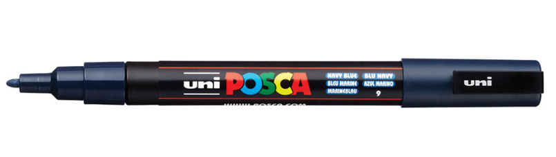 POSCA PC-3M Azul marino
