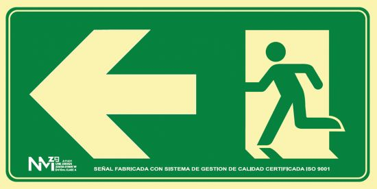 6170-17H VE placa y señal para el aire libre