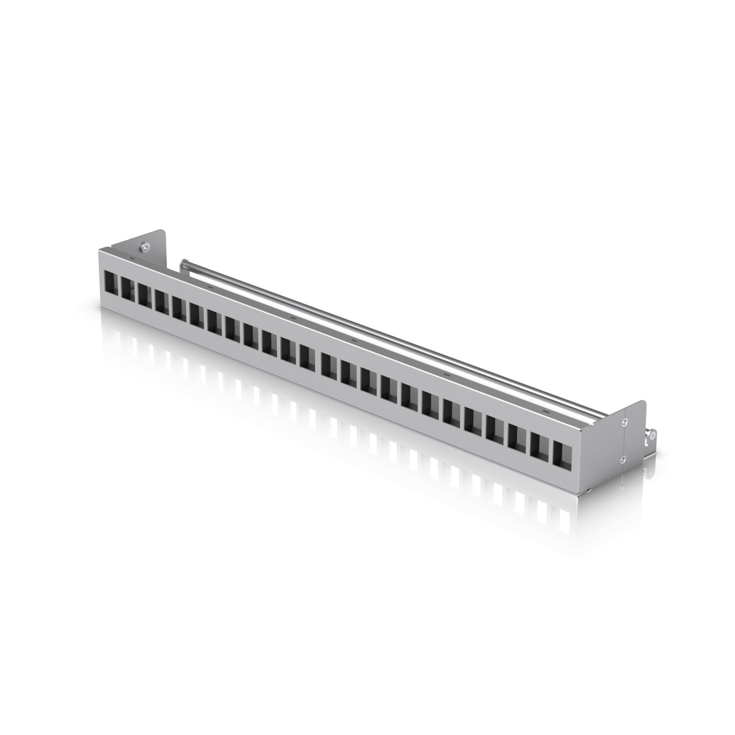 UACC-Rack-Panel-Patch-Blank-24 Panel Keystone