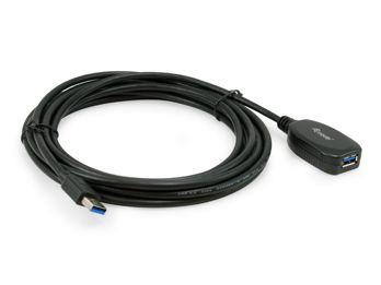 133346 cable USB USB 3.2 Gen 1 (3.1 Gen 1) 5 m USB A Negro