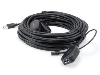133348 cable USB USB 3.2 Gen 1 (3.1 Gen 1) 15 m USB A Negro