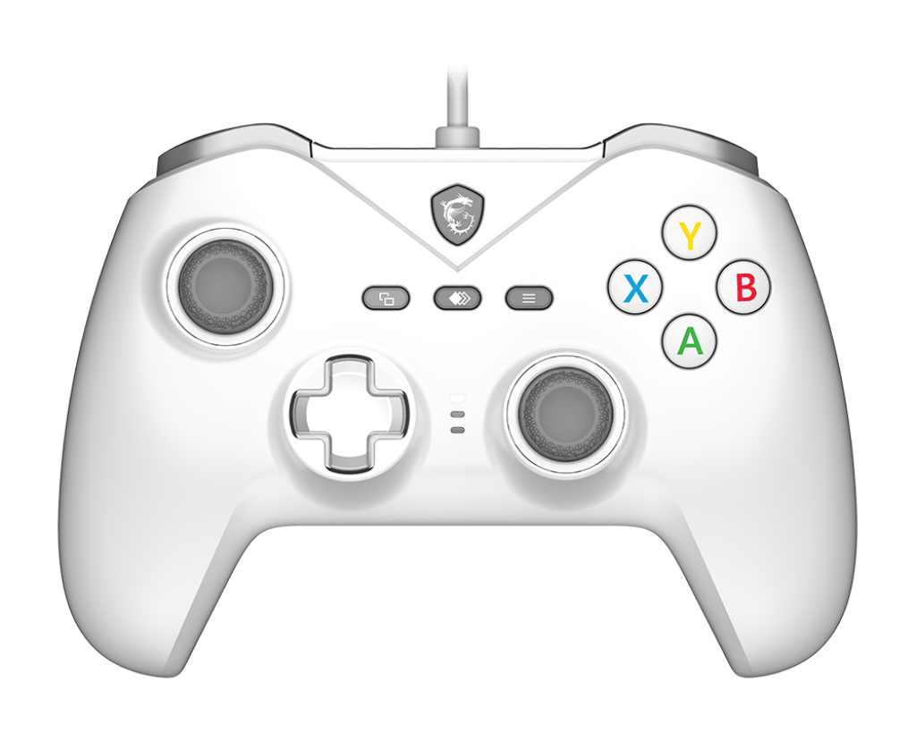 FORCE GC200 WHITE mando y volante Blanco USB Gamepad Analógico/Digital Android, PC