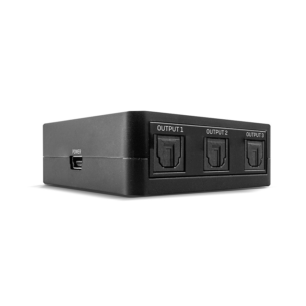 70480 divisor de audio Negro