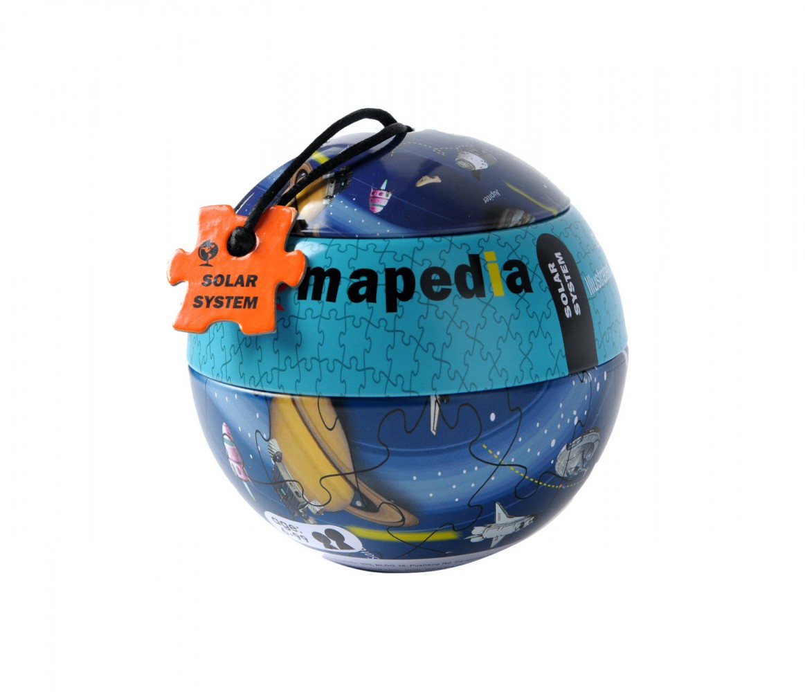 Mapedia - Solar System Puzzle rompecabezas 100 pieza(s) Espacio