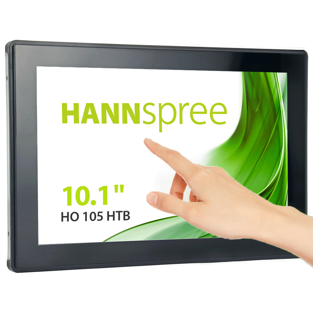 Open Frame HO 105 HTB Pantalla plana para señalización digital 25,6 cm (10.1") LCD 350 cd / m² HD Negro Pantalla táctil