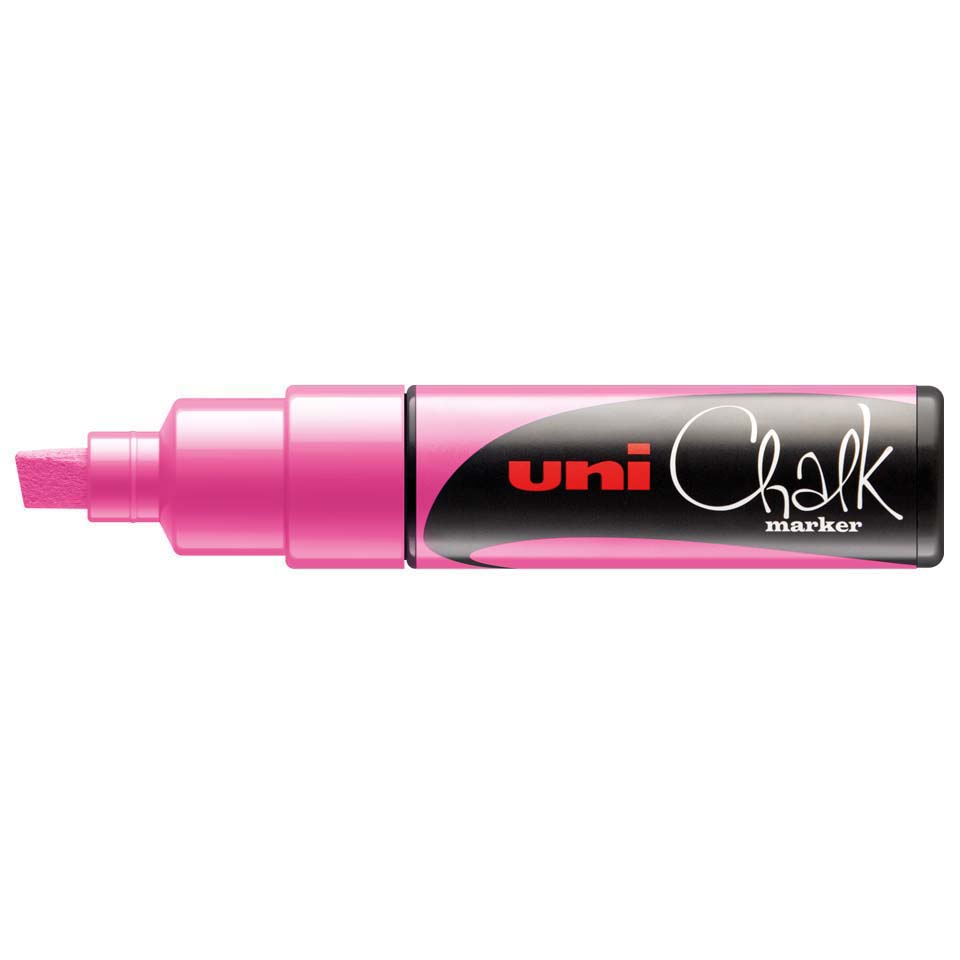 ChalkGlass PWE-8K marcador de tiza Cincel Rosa 1 pieza(s)