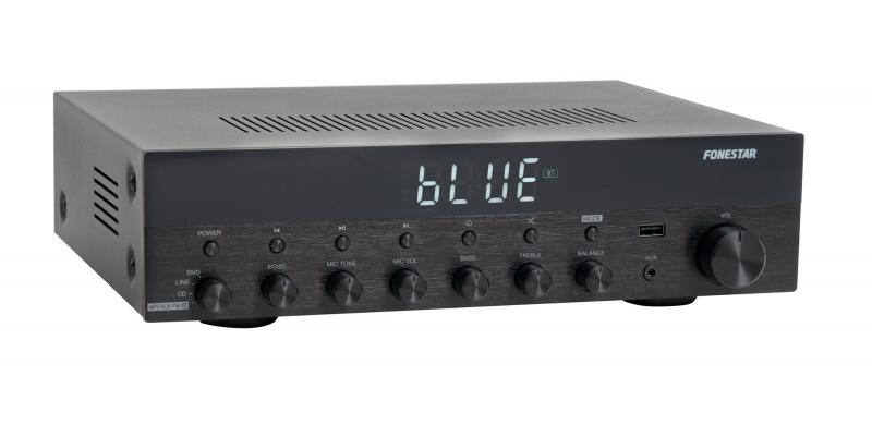 AS6060 amplificador de audio Hogar Negro