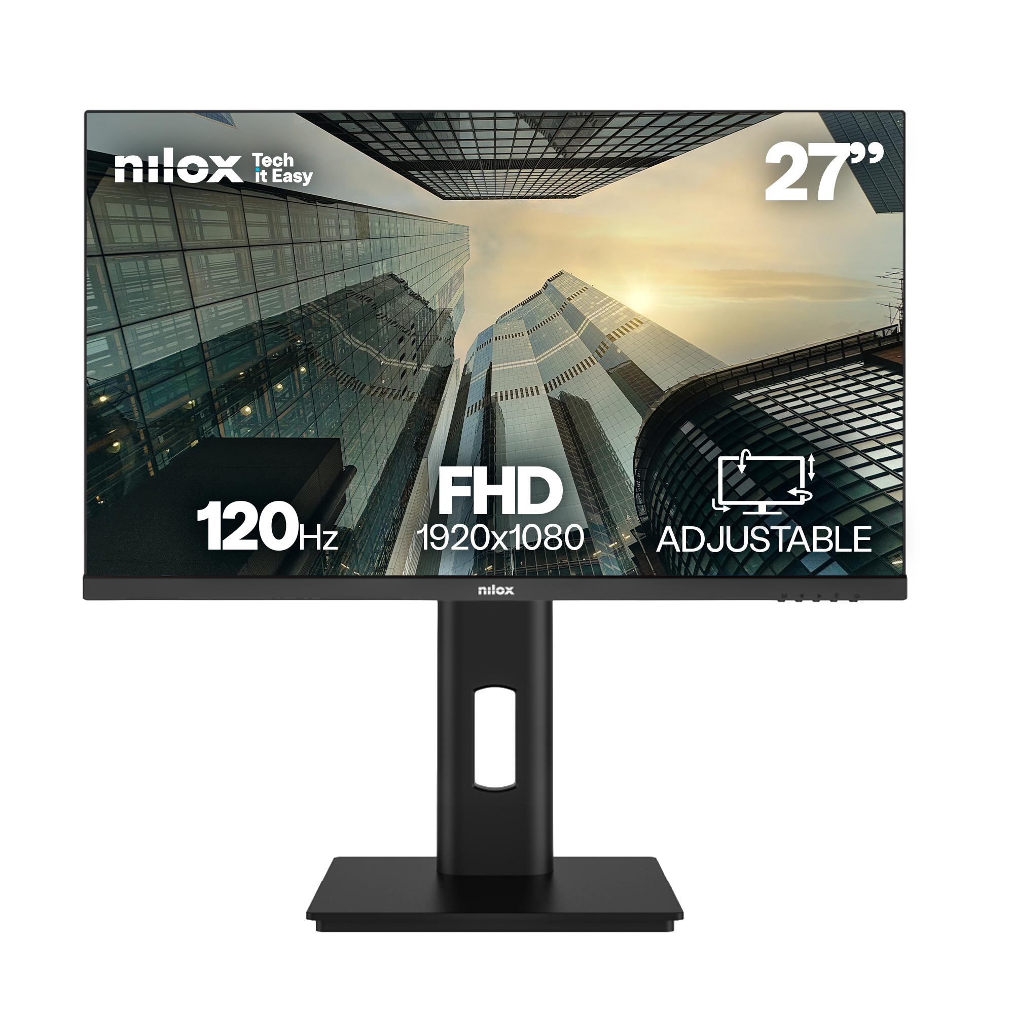 NXM27R2K1201 pantalla para PC 68,6 cm (27") 2560 x 1440 Pixeles 2K LED Negro