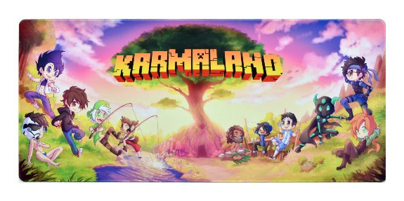Karmaland Alfombrilla de ratón para juegos Multicolor