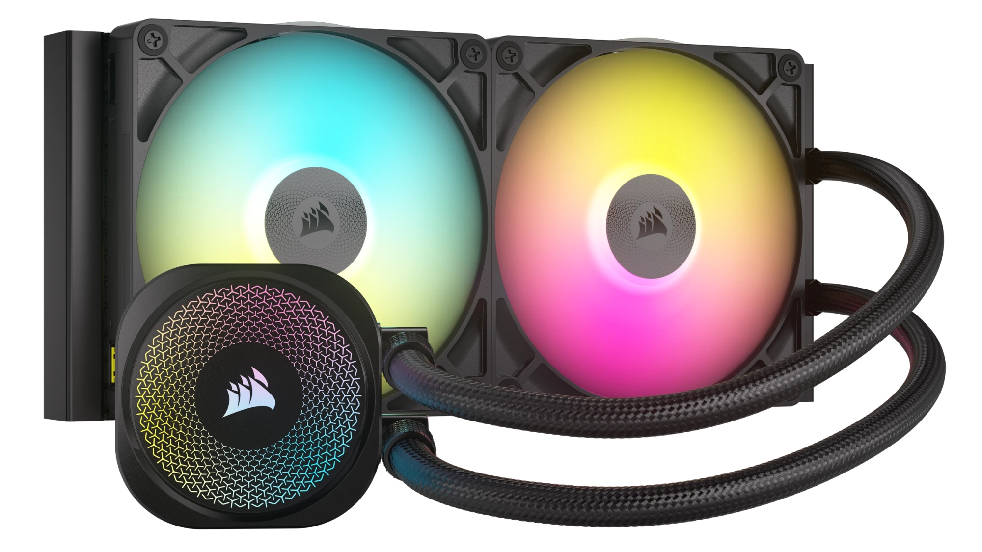 iCUE LINK TITAN RX RGB Procesador Sistema de refrigeración líquida todo en uno 14 cm Negro 1 pieza(s)