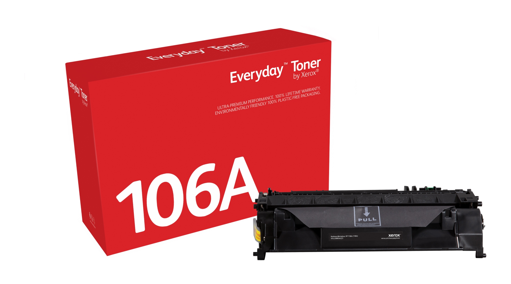 Everyday Toner Everyday Negro di Xerox compatibile con HP 106A (W1106A), Capacidad estándar