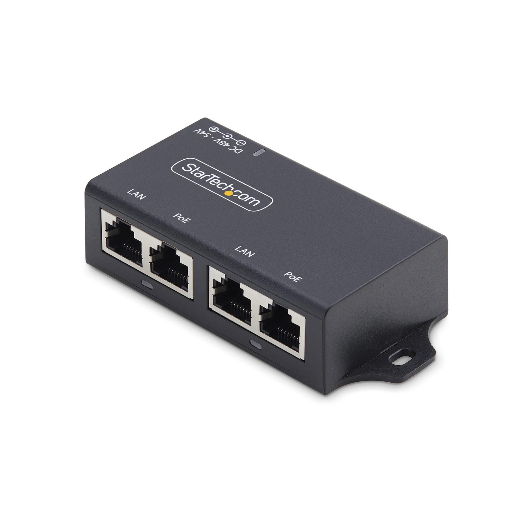 Inyector PoE PoE++ de 2 Puertos - Alimentador PoE - 10/100/1000 - (802.3af/802.3at) - 30W - Ethernet Gigabit - de Montaje en Pared - No Gestionado