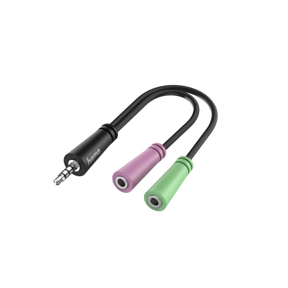 00200352 cable de audio 0,15 m 3,5mm 2 x 3.5mm Negro