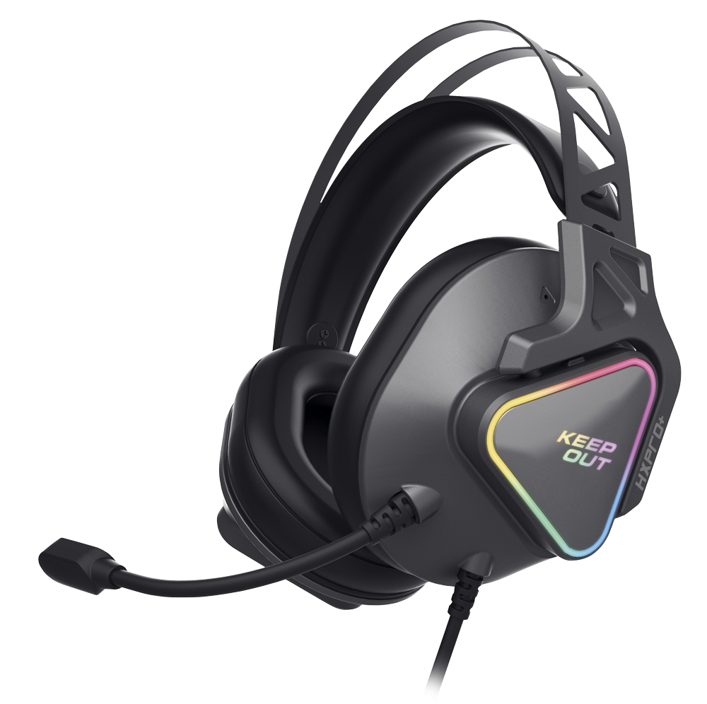HXPRO+ auricular y casco Auriculares Alámbrico Diadema Juego USB tipo A Negro
