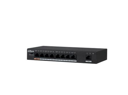 PFS3009-8ET-96 No administrado L2 Fast Ethernet (10/100) Energía sobre Ethernet (PoE) Negro